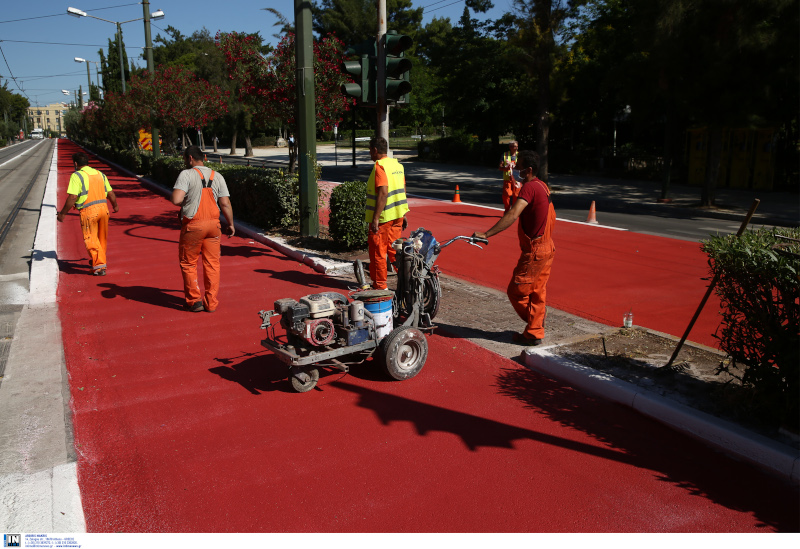Μεγάλος Περίπατος της Αθήνας εργασίες