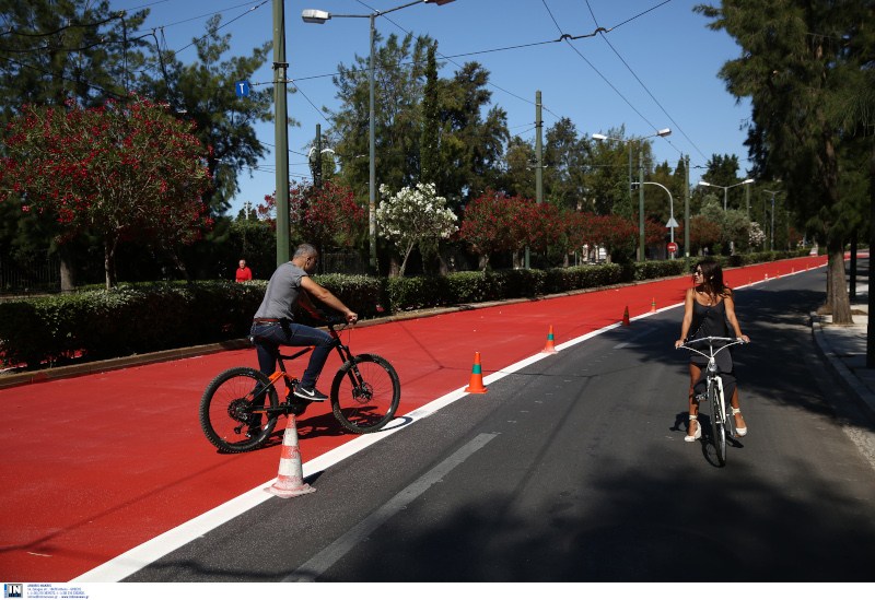 Μεγάλος Περίπατος της Αθήνας ποδηλάτες