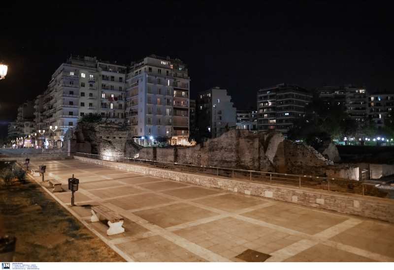 Το lockdown ερήμωσε τη Θεσσαλονίκη